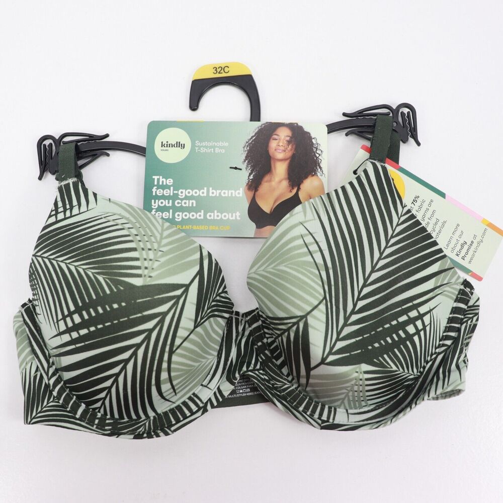 Kindly Yours Women’s Sustainable Tailored Full Coverage T-Shirt Bra 32C